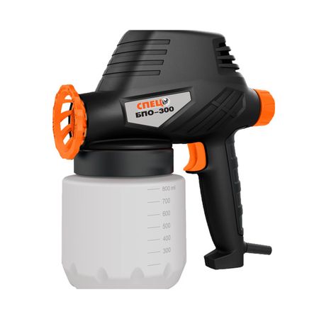 краскопульт СПЕЦ БПО-300 120Вт 0,8л 300мл/мин светодиодные драйверы трансформаторы 20 80 120вт х2