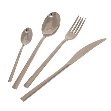 набор столовых приборов EME Fashion 24шт. нерж.сталь стрепсилс интенсив мед лимон таблетки для рассасывания 24шт