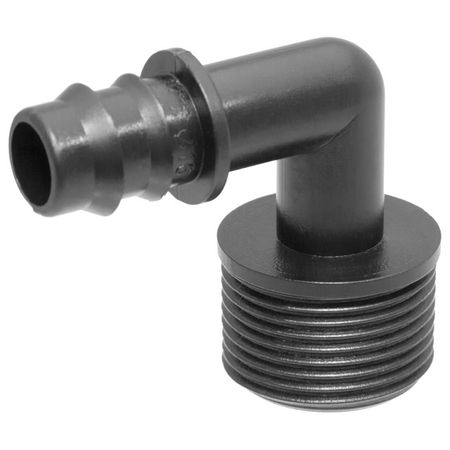 адаптер угловой для трубки капельного полива 3/4