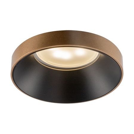 светильник встраиваемый VOLTEGA VGL002BG GU10 50Вт черный светодиодные чипы mhx ctg220dob 20вт 50вт 100вт