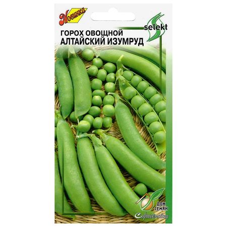 семена горох Алтайский изумруд ДОМ СЕМЯН 14г минералов qianchuan изумруд кварц кристаллы