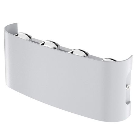 светильник уличный архитектурный настенный светодиодный ФОТОН SLO 8Вт 4000K IP67 белый предупреждающий светодиодный индикатор 10 мм ip67 6в 12в 24в 220в