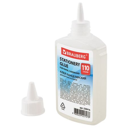 клей силикатный BRAUBERG Standard 110мл