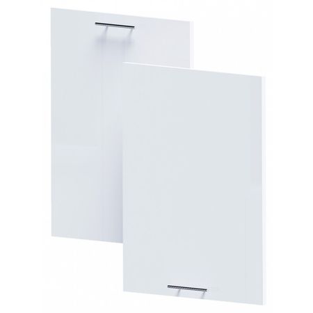 комплект фасадов для пенала БЛАНШ 600х2140х16мм лакированная ЛДСП белый