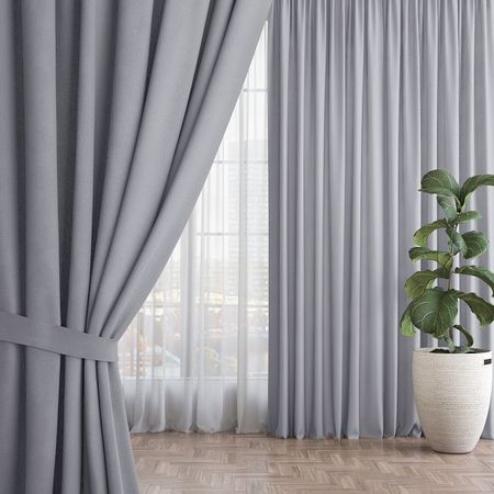 комплект штор на шт.ленте ВОЛШЕБНАЯ НОЧЬ рогожка 165Х270см 2шт базальт, арт.721880 комплект штор на шт ленте волшебная ночь рогожка 165х270см 2шт экрю арт 721876