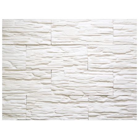 плитка декоративная гипсовая Касавага Бриз 660 белая плитка декоративная гипсовая касавага кирпич ручной формовки арт 400 белая