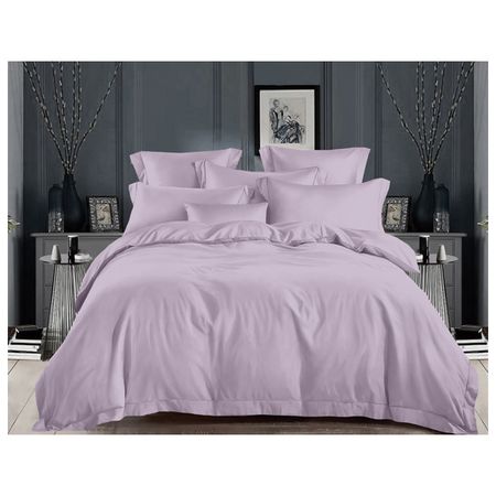 простыня на резинке PICASSA 140х200см сатин сиреневая, арт.рез 140 сир простыня picassa 220х240см сатин кремовая арт 220 крем