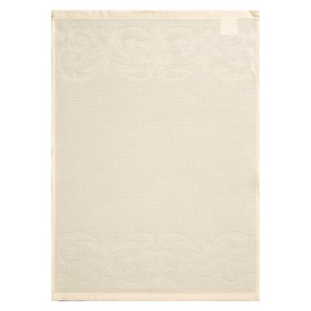 полотенце кухонное ваф. CLEANELLY Бон аппетито 50х70см молочное, арт.ПЦ-559-4013,218