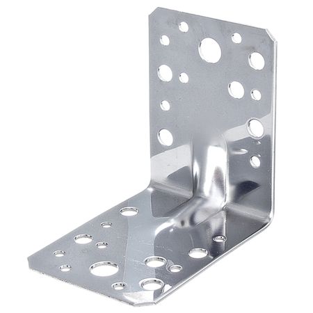 уголок крепежный усиленный 90х90х65х2мм нержавеющая сталь карабин пружинный 8х80мм усиленный нержавеющая 1шт