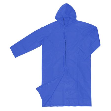 дождевик-плащ L на кнопках в мешке синий ПЕВА дождевик плащ park l 130x140см в асс те
