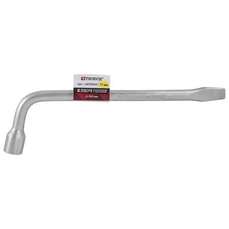 ключ баллонный Г-образный THORVIK 17мм 310мм ключ торцевой fit l образный 14мм