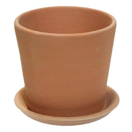 горшок керамический с поддоном Цилиндр 0,3л d10см терракот покрытие модульное модуль 30х30см терракот 11шт