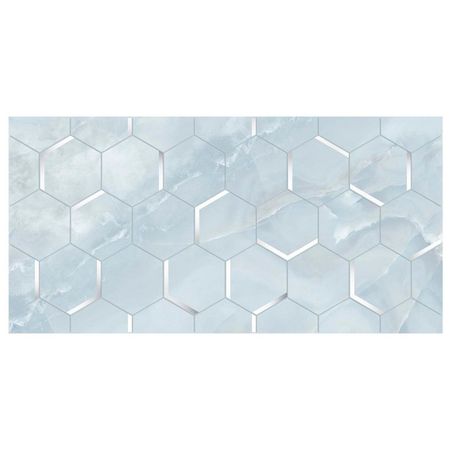 декор настенный KERLIFE ONICE Forma Blu 31,5х63 голубой