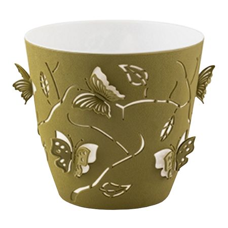 горшок DDStyle 2,5л d17,5см h16см оливковый пластик миски moderna миска для медленного кормления оливковый серый бельгия 950 мл