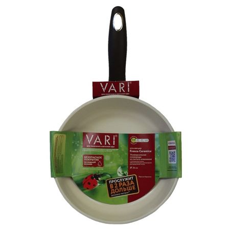 сковорода VARI Fresco ceramica 24см керам.покр. литой алюминий
