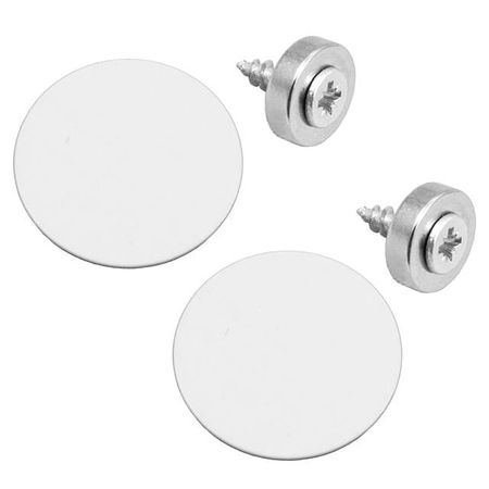 комплект магнитов УЮТ для нижней фиксации рулонных штор 2шт тип2, арт.662.62ТО.997Н комплект для ремонта рулонных штор белый пвх