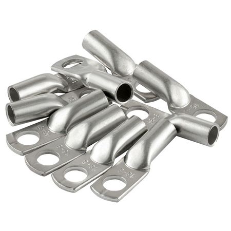 наконечник медный луженый DUWI JG-16-8-6 10шт 10шт f коннектор rg 6 цинк медь 10шт разъем резьбовой для кабеля rg6 цинк медь cadena