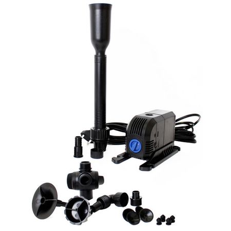 насос фонтанный 20Вт 900л/ч пластиковые соединители для садовых труб shsmfc