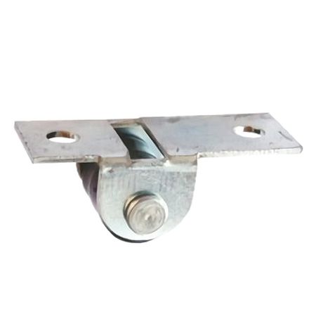 ролик выкатной 20мм прямой сталь/пластик  цинк ролик выкатной обрезиненный н 44 44мм пластик резина