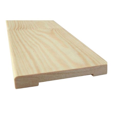 наличник гладкий сращ. 2500х118х12мм сорт высший