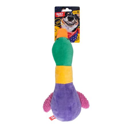 игрушка для собак Утка 33см салфетница в машину для салфеток салфетница интерьерная утка органайзер для салфеток игрушка салфетница для бумаги