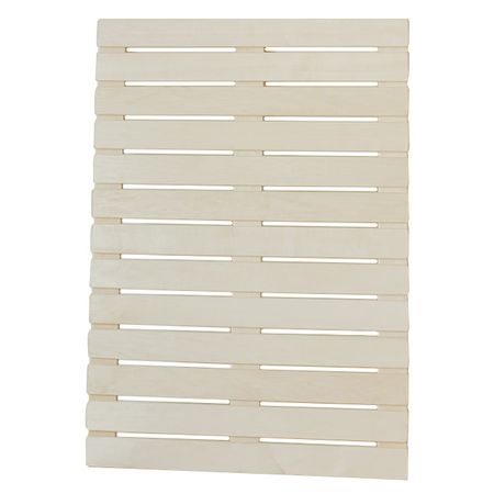 решетка напольная для бани 100х70х3см осина