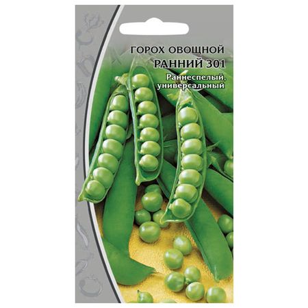 семена горох овощной Ранний 301 10г тюльпан махровый ранний шелл луковицы 12