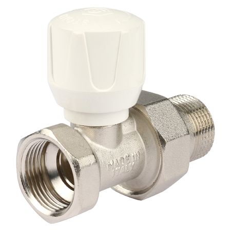 клапан ручной терморегулирующий STOUT, прямой 3/4