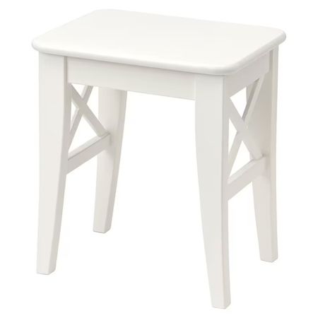 табурет кухонный Ингольт 400х450х300мм белый массив березы березы повислой почки 50 г сырье растительное пищ