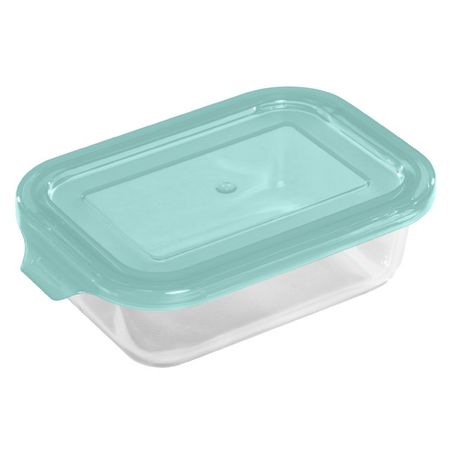 контейнер для продуктов MALLONY Limpido 0,37л 15,3х11,2х5,7см жаропрочное стекло, пластик бутылка для масла уксуса atmosphere 250мл стекло пластик