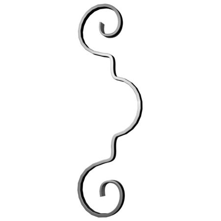 завиток кованый 280х65х12.6мм полоса никелевая полоса для аккумулятора 26650