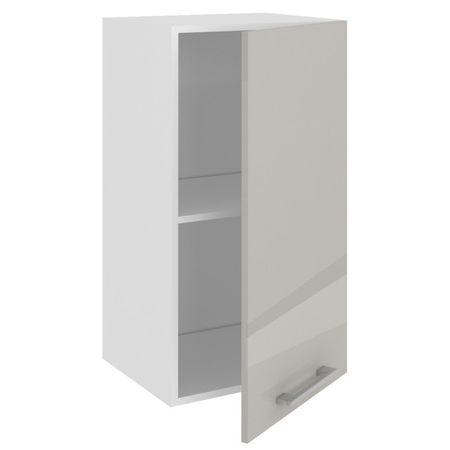 фасад АВЕРНО 450х720х16мм лакированная ЛДСП серый перламутровый фасад аверно 796x356x16мм лакированная лдсп серый перламутровый