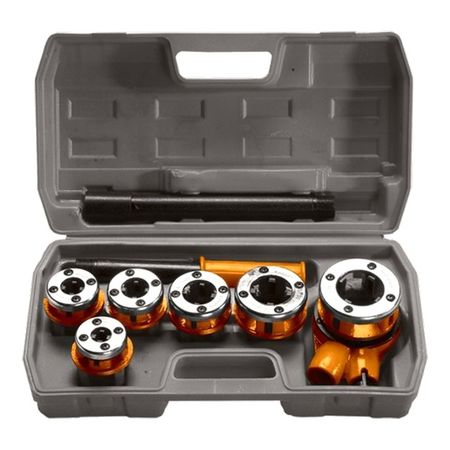 набор клуппов SPARTA 9 предметов инструментов для ремонта резьбы m10 x 1 5 мм комплект из 15 предметов из нержавеющей стали с поврежденной резьбой