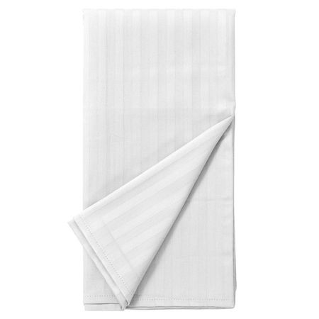 комплект наволочек VEROSSA Страйп/Stripe 50х70см 2шт сатин-страйп белый, арт.195891