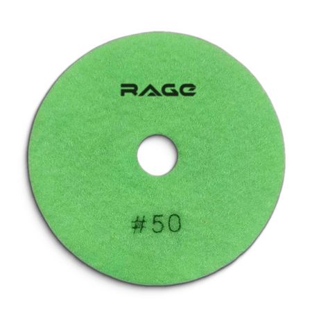 круг шлифовальный алмазный гибкий АГШК RAGE by VIRA Р50 100мм мокрое шлифование корщетка для ушм vira 100мм чашеобразная латунированная