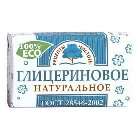 мыло РЕЦЕПТЫ ЧИСТОТЫ Глицериновое 180г мыло рецепты чистоты глицериновое 180г