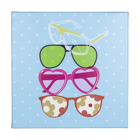постер Разноцветные очки 300х300мм канвас постер hangin scroll