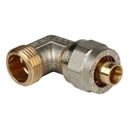 угольник обжим STOUT металлопластиковый НР 1/2х16 угольник обжим stout металлопластиковый 20х20