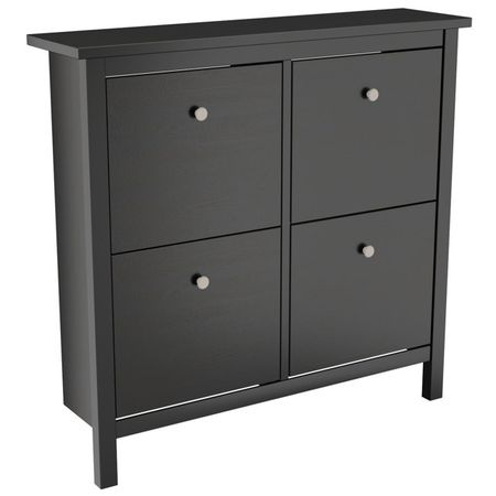 тумба для обуви Кантри  1070х270х1056мм черный сосна полка навесная кантри 1430х218х285мм сосна