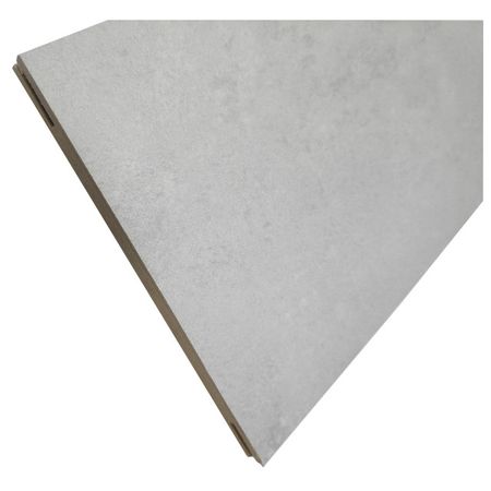 планка доборная ДВЕРИ ГУД Бетон снежный 150мм телескопическая шпатель зубчатый антикор покрытие 150мм зуб 6х6мм арт 6299