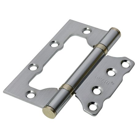 петля универсальная бабочка RUCETTI 100х75х2,5мм матовый хром петля универсальная бабочка arsenal 100х75х2 5мм