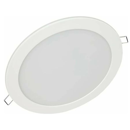 светильник встраиваемый IN HOME RLP-VC 6Вт 230В 6500К IP40 420Лм 95мм круглый белый плата светодиодная glanzen 12вт 6500к 900лм ip40