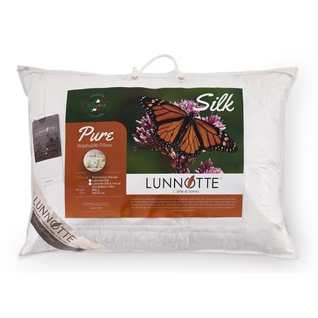 подушка LUNNOTTE 50х70см наполн.чехла шелк 50% тенцель 50%, арт.LNSLPT 50 наволочка tac 50х70см шелк мультиколор арт 1408 46825