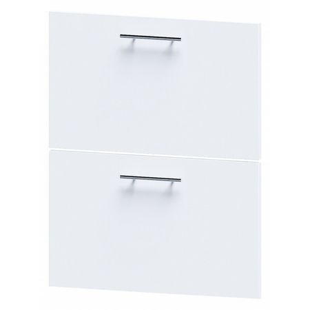 фасад Бланш с 2 ящиками 600х360 белый ЛДСП фасад бланш 600х360 белый лдсп