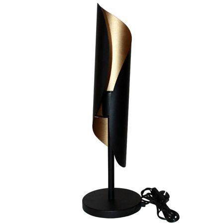 лампа настольная ЭЛЕТЕХ Маэстро Е27 60Вт черный/золотой светильник подвесной элетех маэстро 60вт 3хe27