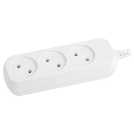 колодка 3 гнезда ЭРА без заземления белая колодка 2 гнезда эра с зазeмлением белая