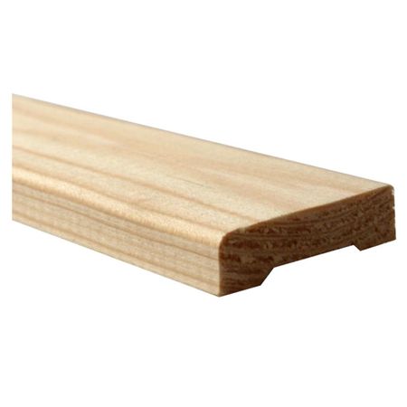 наличник гладкий сращ. 2200х40х8мм сорт высший