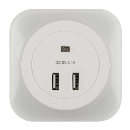 светильник ночник UNIEL LED 40Лм 4000К белый квадратный ночник xlys мультяшный животное теплый белый свет