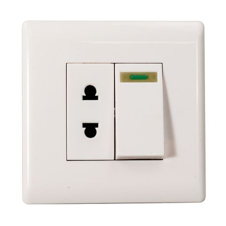 розетка 1 пост ТЗ - GLS Progress с выкл. 10А белая амб 050015 03 cfa 5 в 5015 для mazda cx4 автомобильная фара в сборе охлаждающий вентилятор 3 контакта