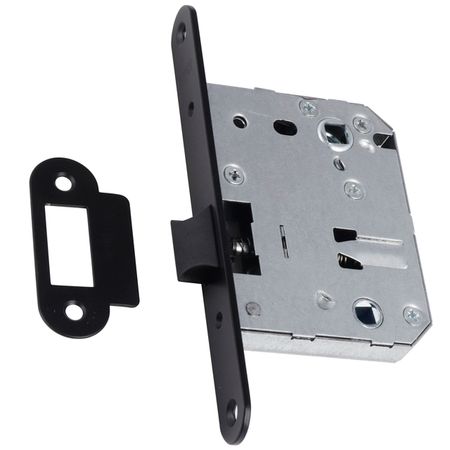 защелка сантехническая BUSSARE 70мм черный защелка сантехническая punto l72 50 cp